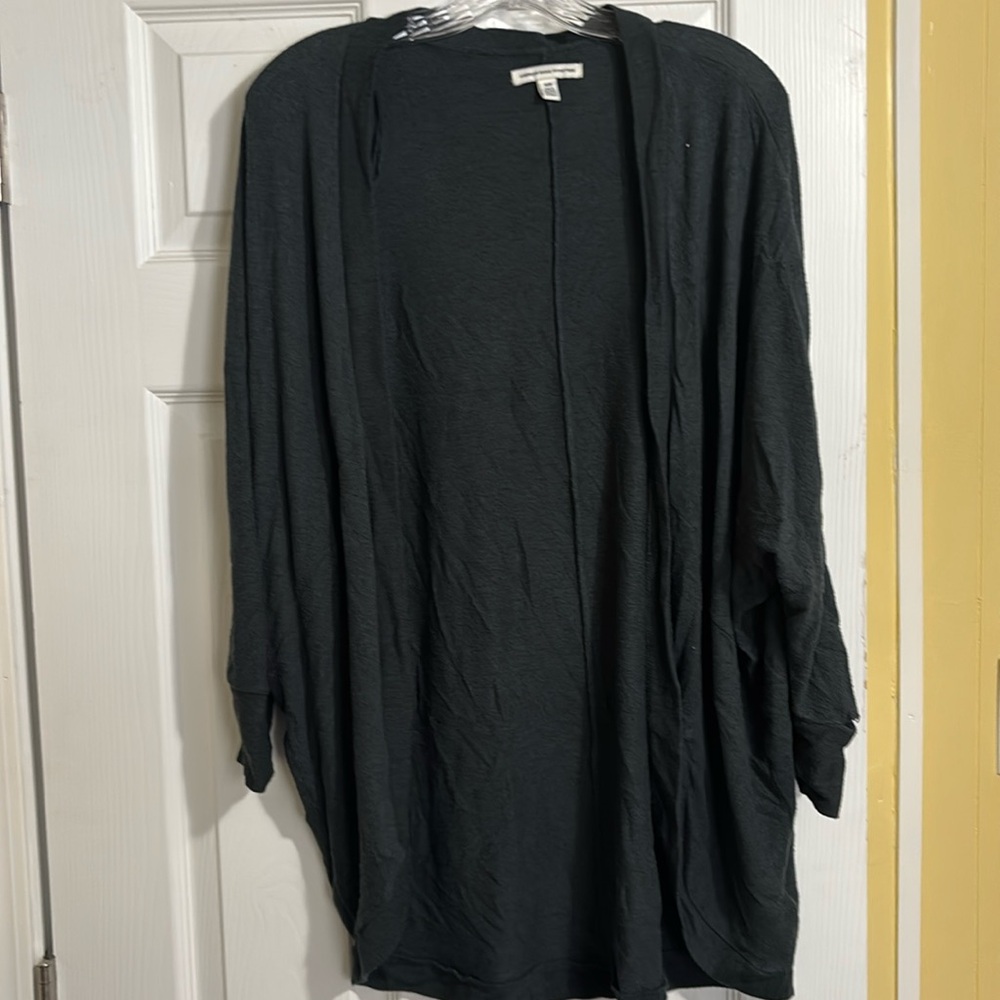 American Eagle dark green cardigan